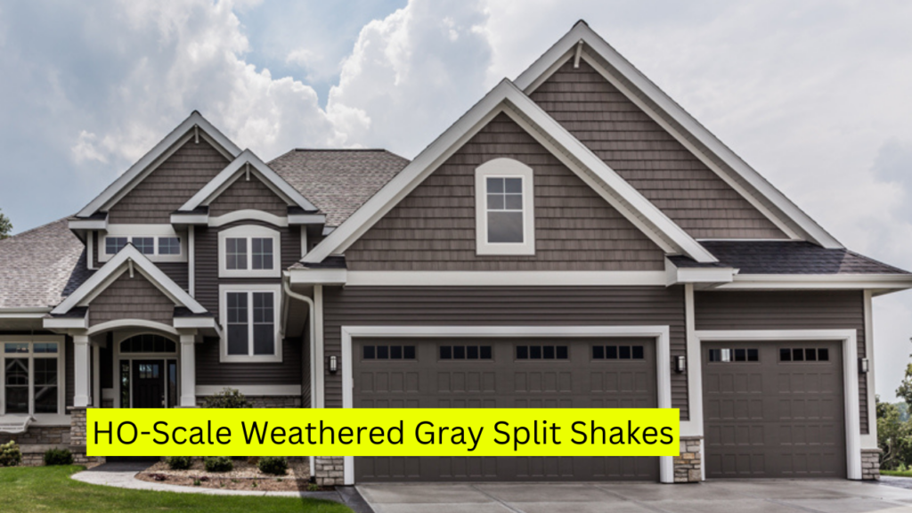 ho-scale weathered gray split shakes/2